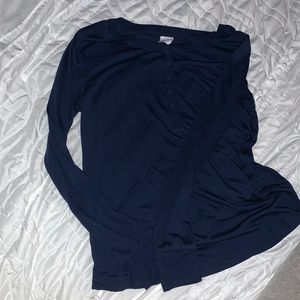 longsleeve pajama shirt. small